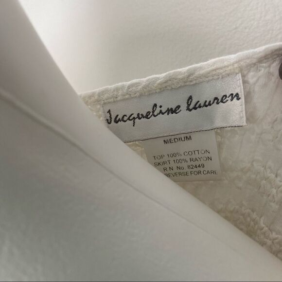 Jacquline Lauren vintage  Smocked 90s button front midi dress - Picture 6 of 11